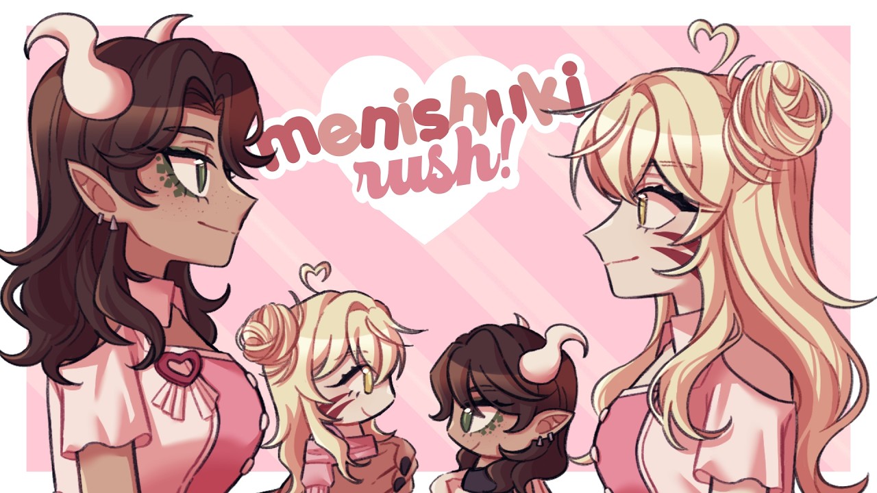 menishuki♡rush! - english ver.【ami + ROSA】(めにしゅき♡ラッシュっしゅ)