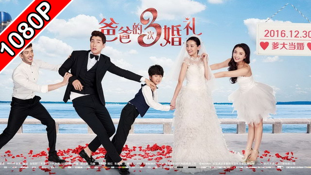 爸爸的3次婚礼 (1080P) 董洁/张亮/天天 2017电影