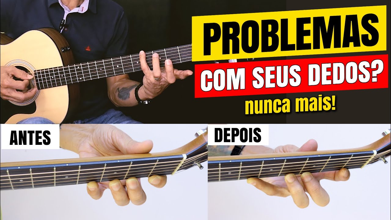 DEDOS CURTOS NUNCA MAIS!! 2 Exercícios poderosos para soltar os dedos - Sidimar Antunes🎸