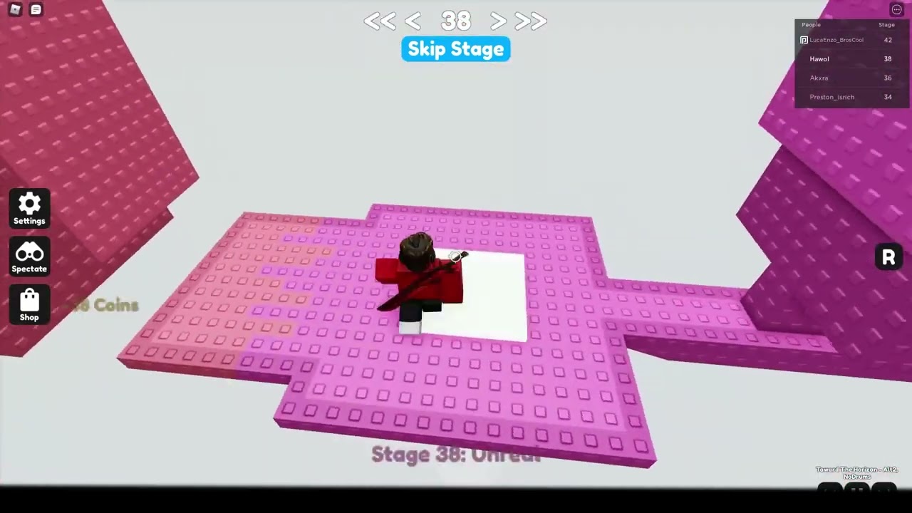 Max's Glitch Per Difficulty Chart Obby (All Stages 1-58)