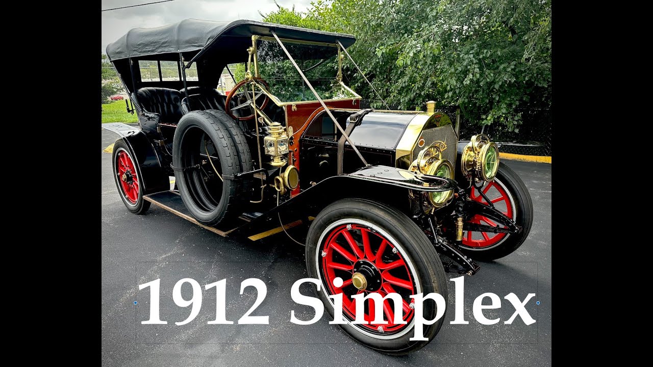 1912 Simplex Model 38 Tourer