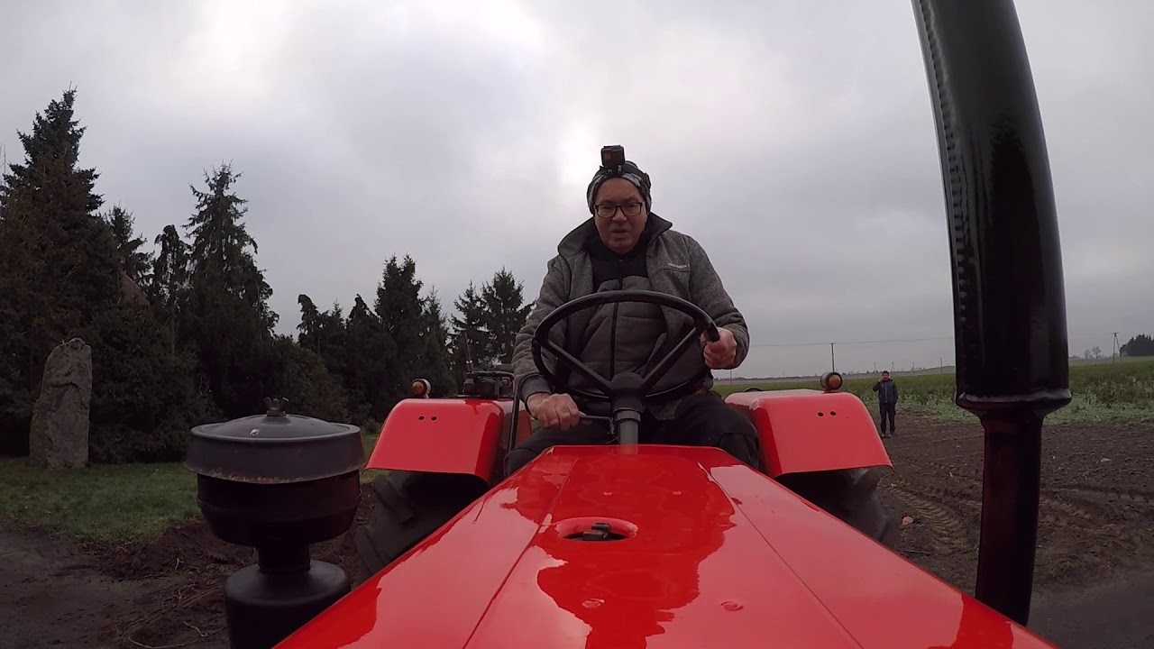 Orka zimowa Ursusem c330(ciapkiem) po kapitalnym remoncie! + Engine Sound c330!!!