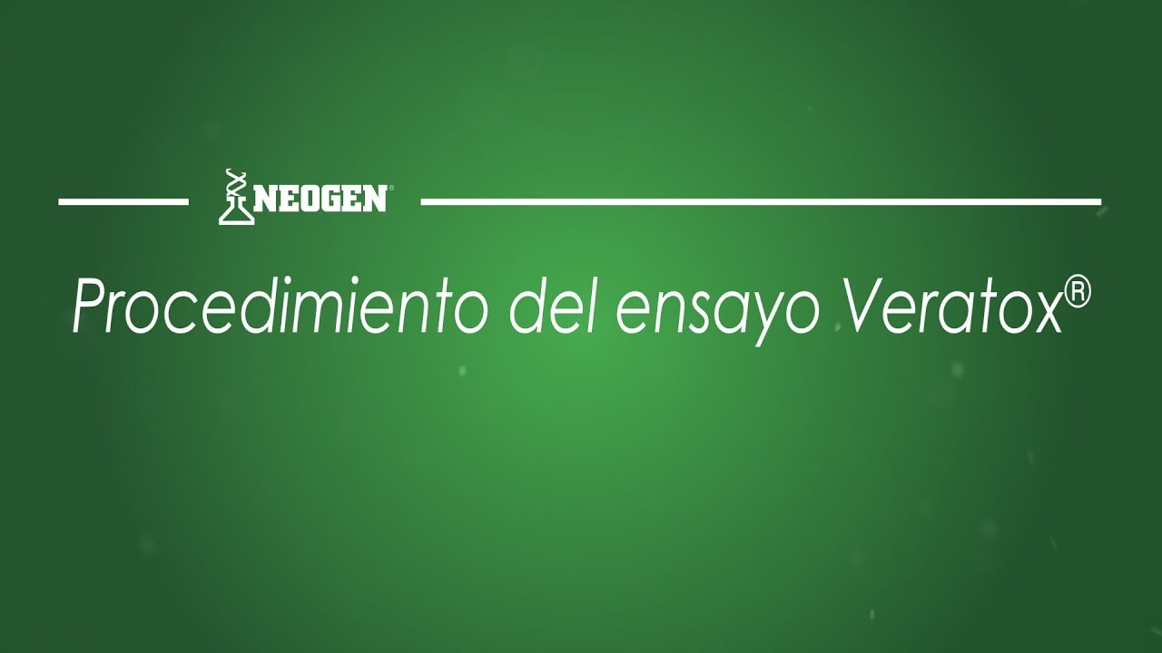 Veratox® para alérgenos alimentarios | Procedimiento del ensayo Veratox