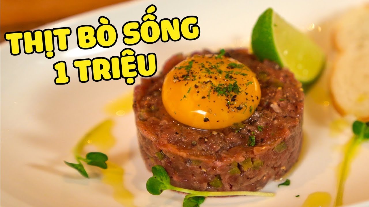 1 triệu đồng dẫn Mazk đi ăn thử THỊT B&Ograve; SỐNG (Oops Banana)