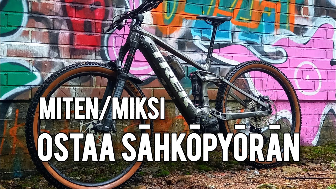 Miksi ostaa sähköpyörä? + pari huomiota pyörän hankintaan || Trek Rail 7 gen 2