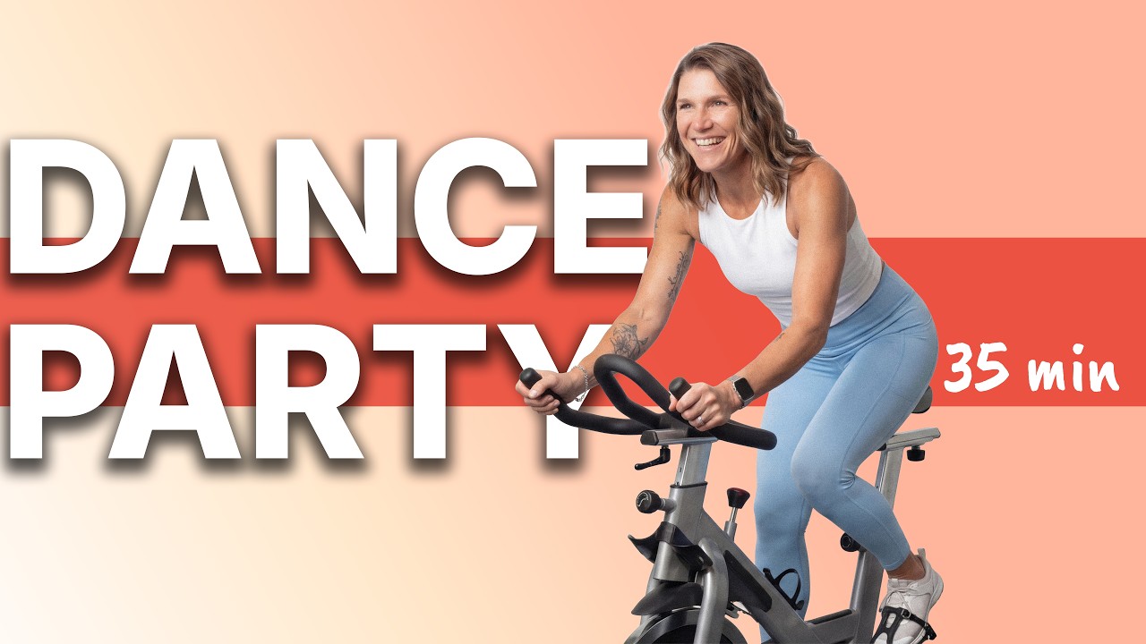 DANCE PARTY RIDE — 35 Minute Indoor Cycling Dance Workout