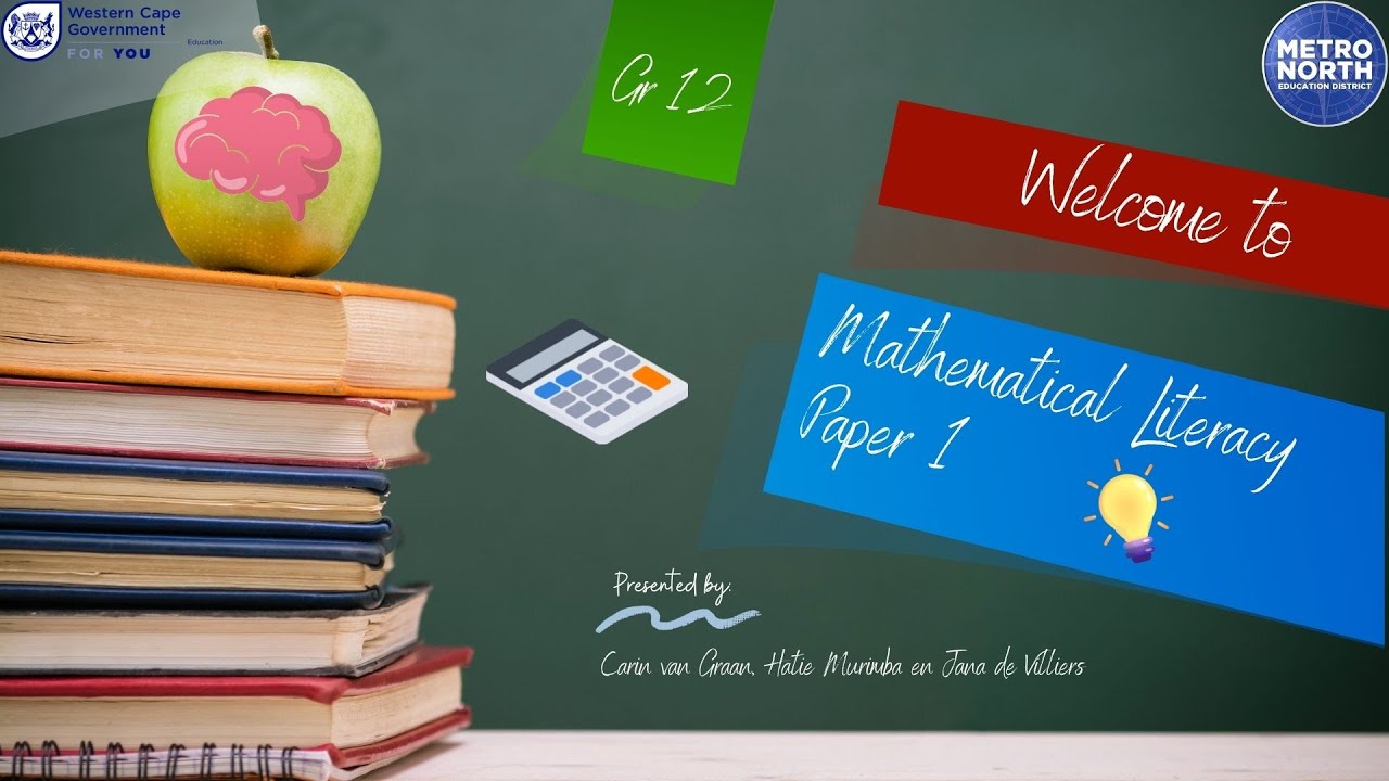 Metro North Final Push 2022 - Mathematical Literacy Paper 1