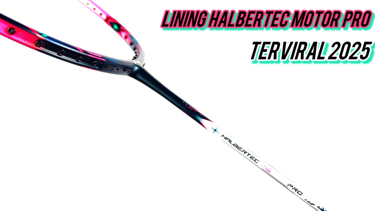 Review Lining Halbertec Motor Pro - Raket Badminton Viral 2025!