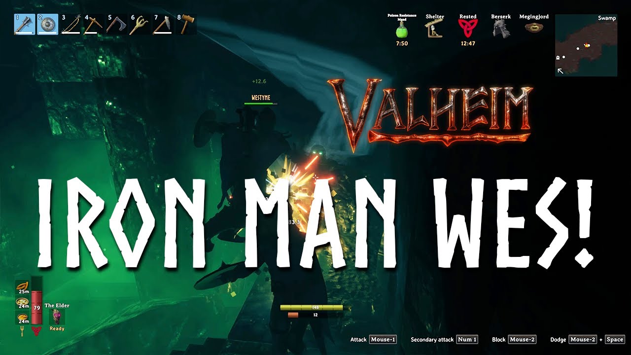 Wesley is a TANK! 🛡️ New Iron Armor & Longship Voyage - Valheim FamilyTyme Episode 7!