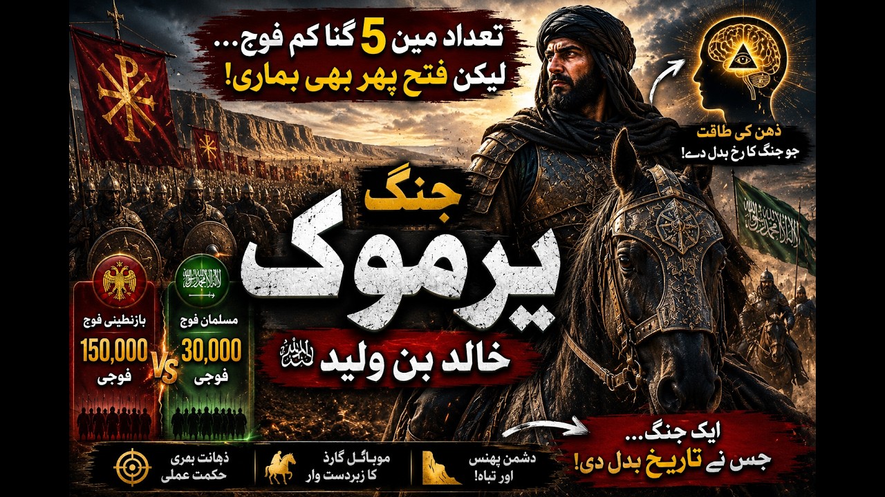 How Khalid bin Walid Defeated an Empire__The Battle of Yarmouk ,⚔️⚔️
