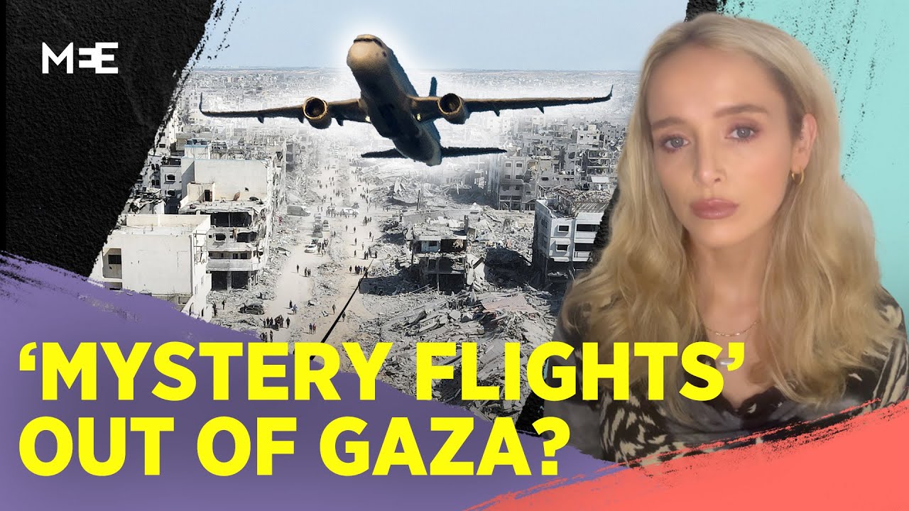 What we know about 'mystery' flights out of Gaza | MEE Explains