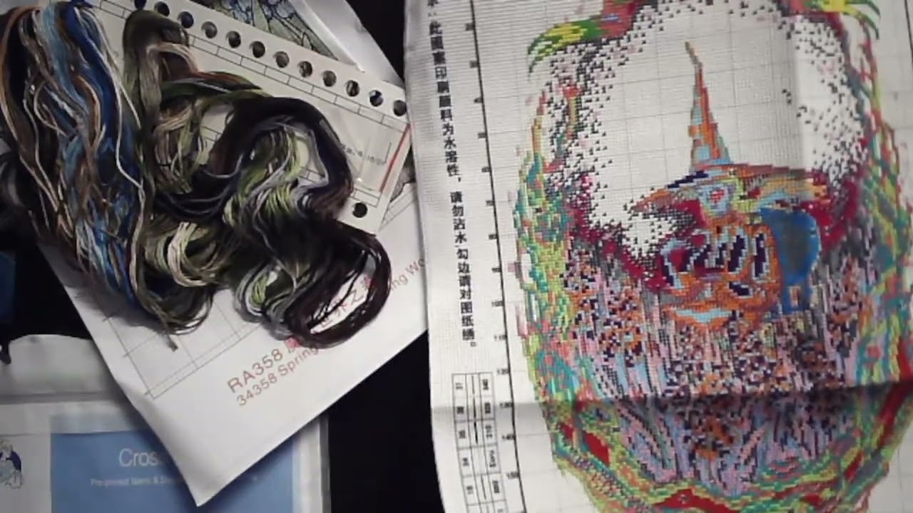 Biggest Craft Unboxing #biggestcraft #crossstich #pointdecroix