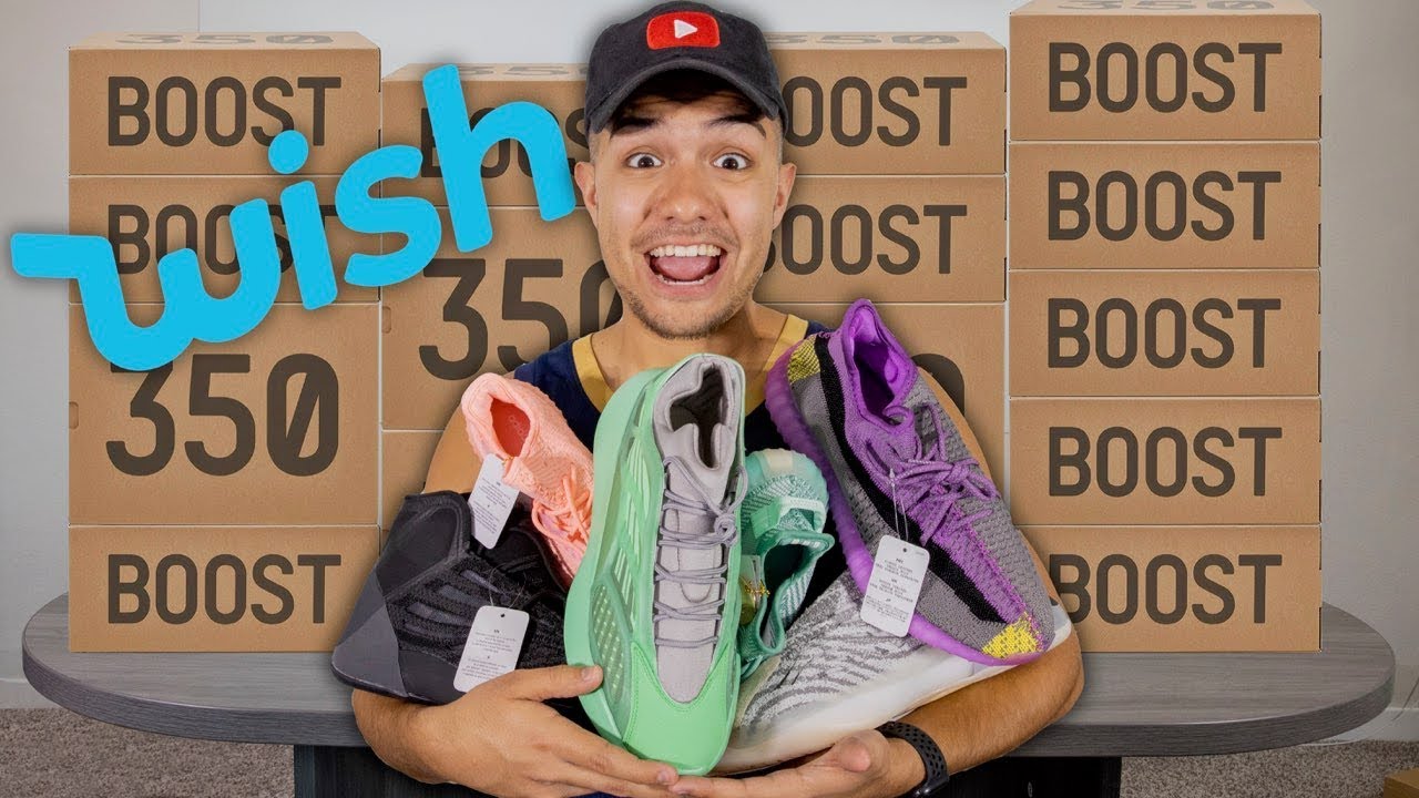 I Bought EVERY Fake Yeezy On Wish