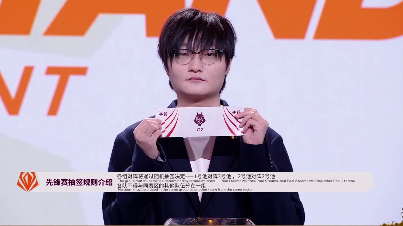 LoL First Stand 2026 Group Draw