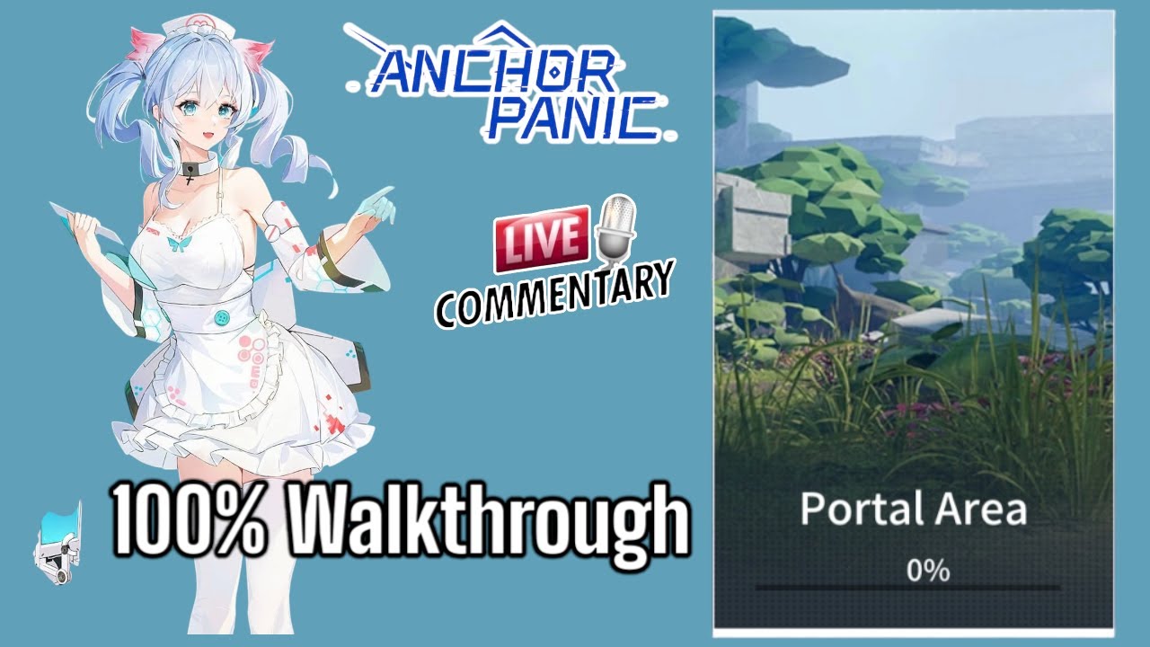 Прохождение зоны портала в лабиринте (100%) &mdash; Anchor Panic