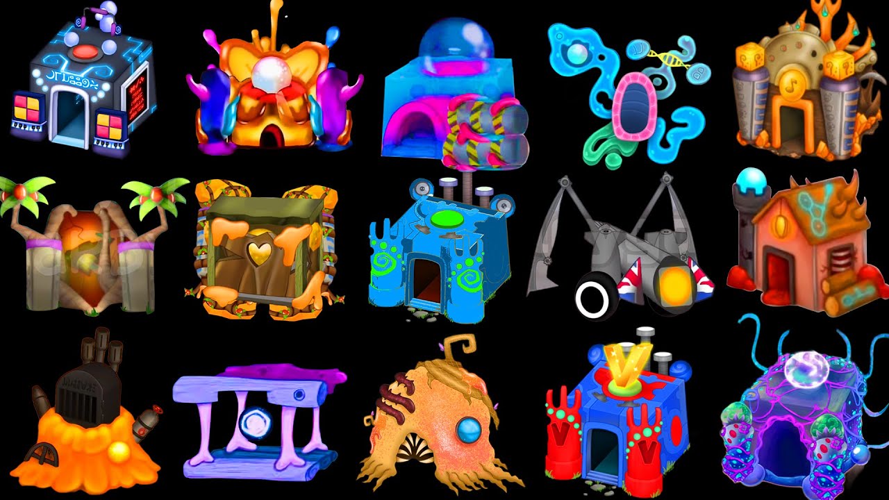 All Inactive Epic Wubbox Vs Epic Wubbox Fanmade on All Islands - | My Singing Monsters (+ Fanmade)