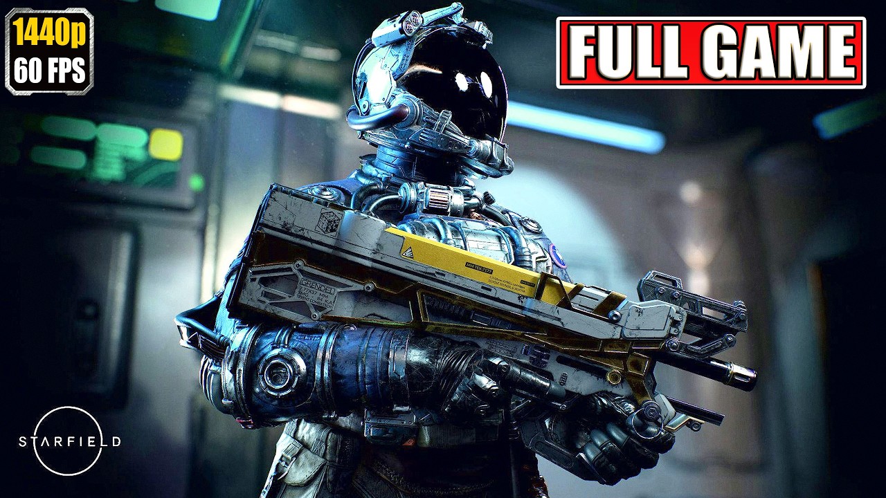 Starfield Gameplay Walkthrough [Full Game PC - All Cutscenes Longplay] No Commentary