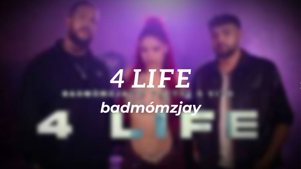 [Lyrics] 4 Life - ​badmómzjay,Takt32 & vito (slowed and reverb + 8D Audio)
