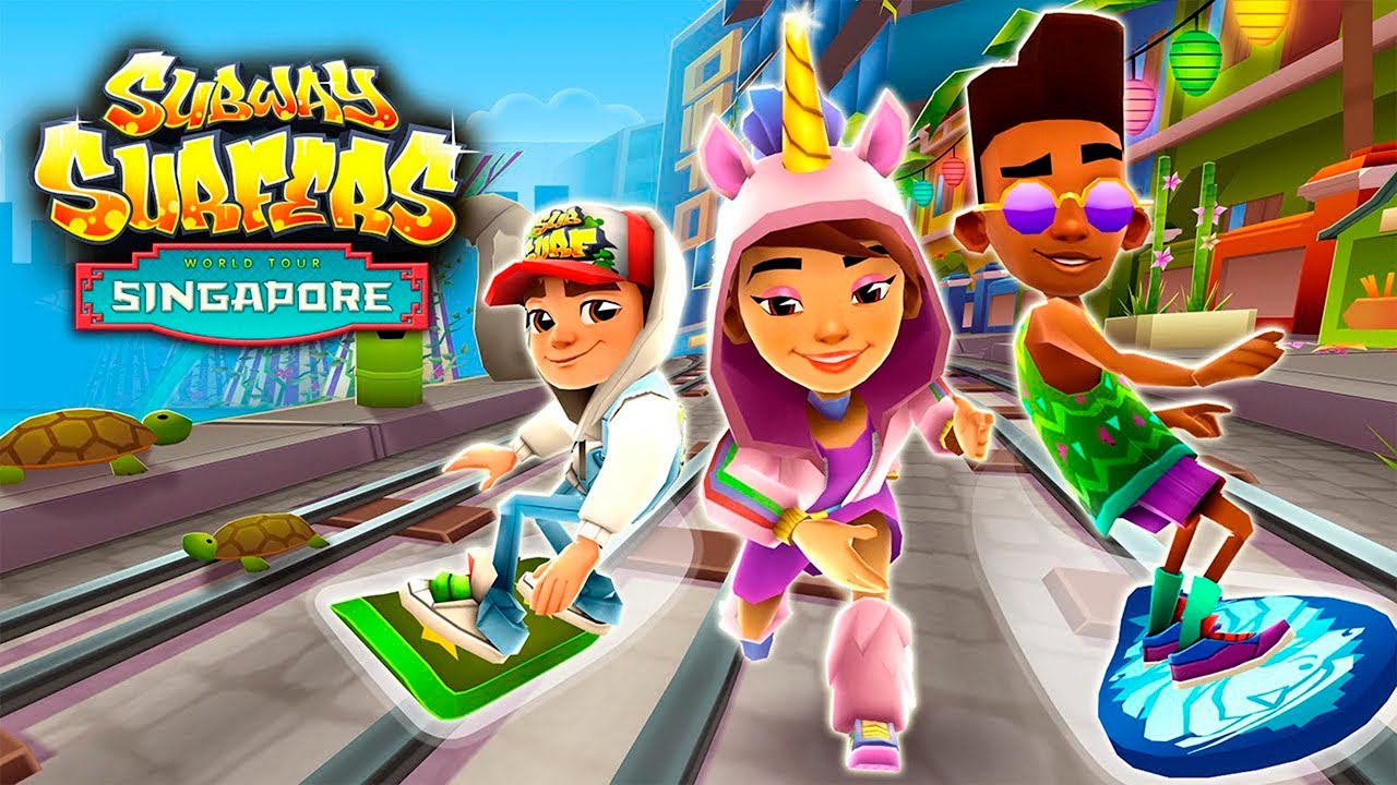 NEW UPDATE - SUBWAY SURFERS SINGAPORE 2017