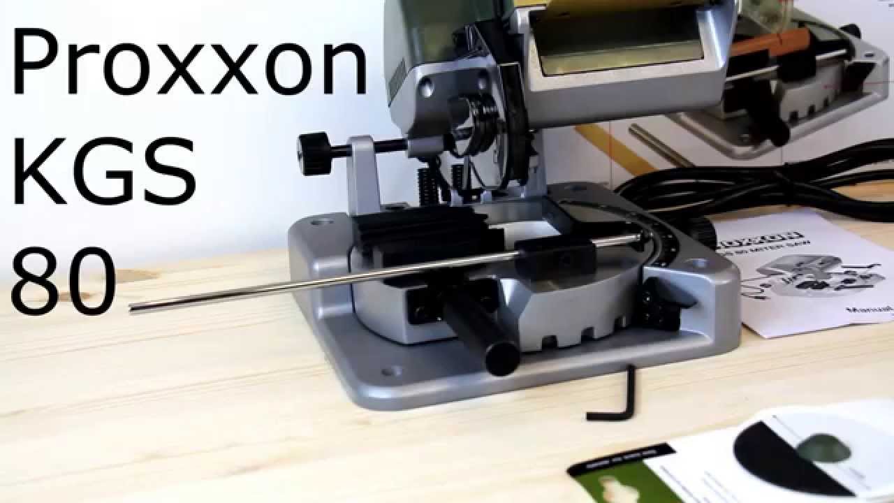 Proxxon KGS 80 Saw First Look Review