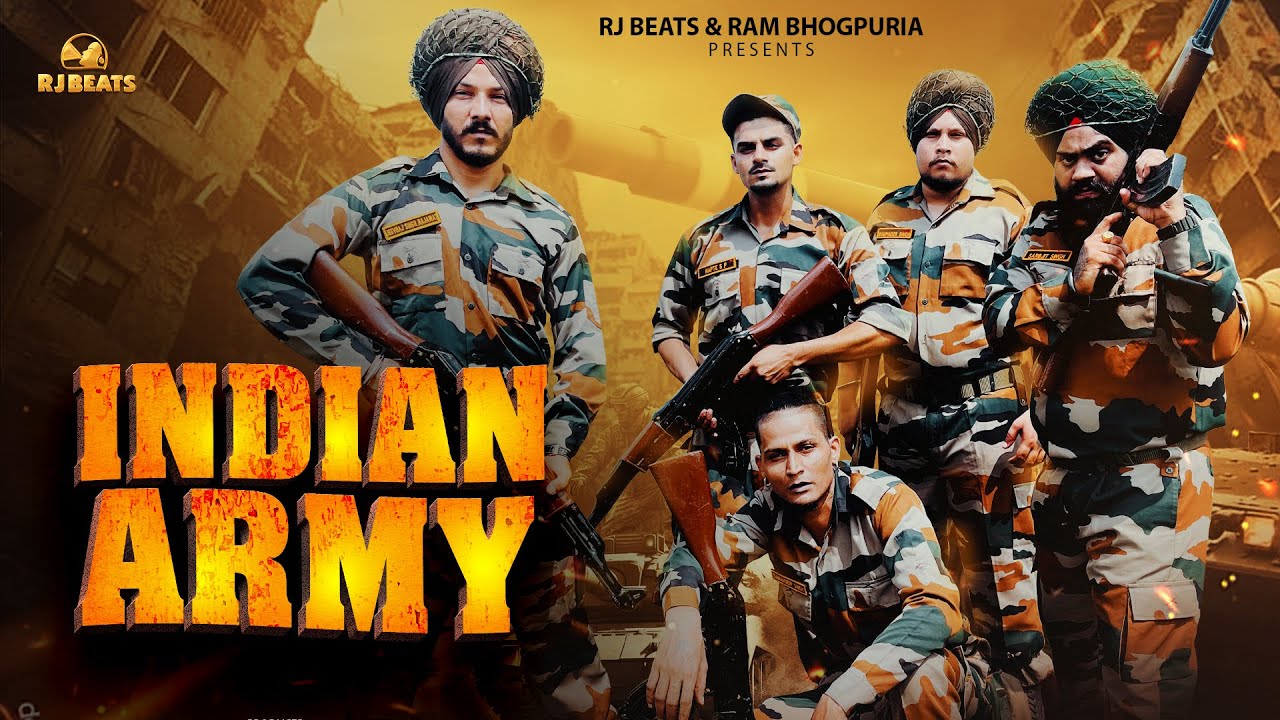Indian Army | Official video | Gopi Longia | Ram Bhogpuria | Hip Hop | Punjabi Songs 2024