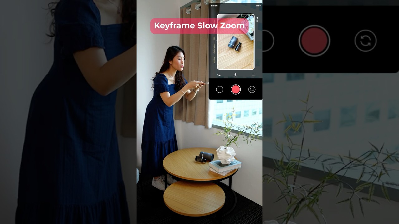 Zoom service, but make it cinematic 🚗💨 #inshot #tutorial #zoom #keyframes