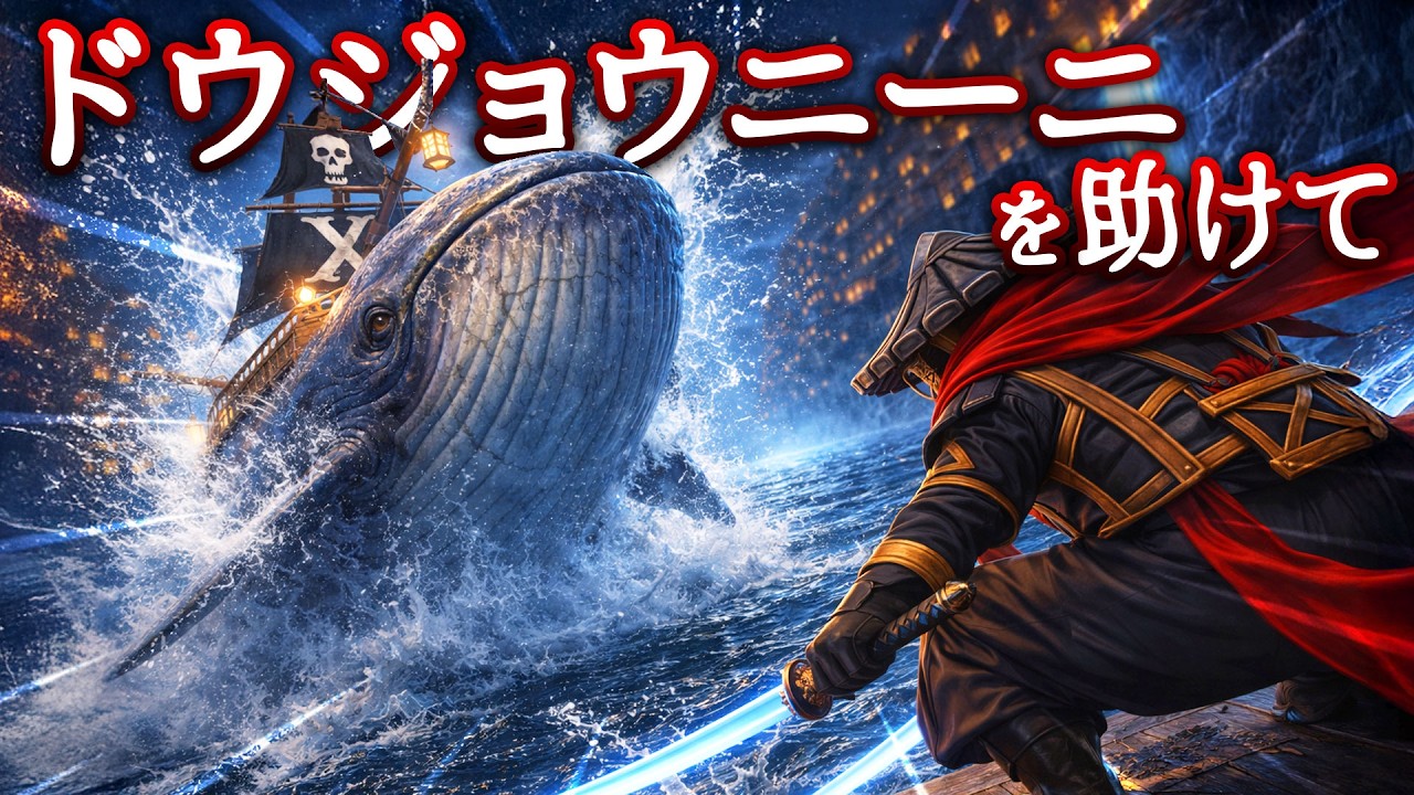 『カピターノ・モビー』と出会ったドウジョウニーニ・アサシーニの運命は...クジラ型のブレインロット!?【全3問】ブレインロットストーリー