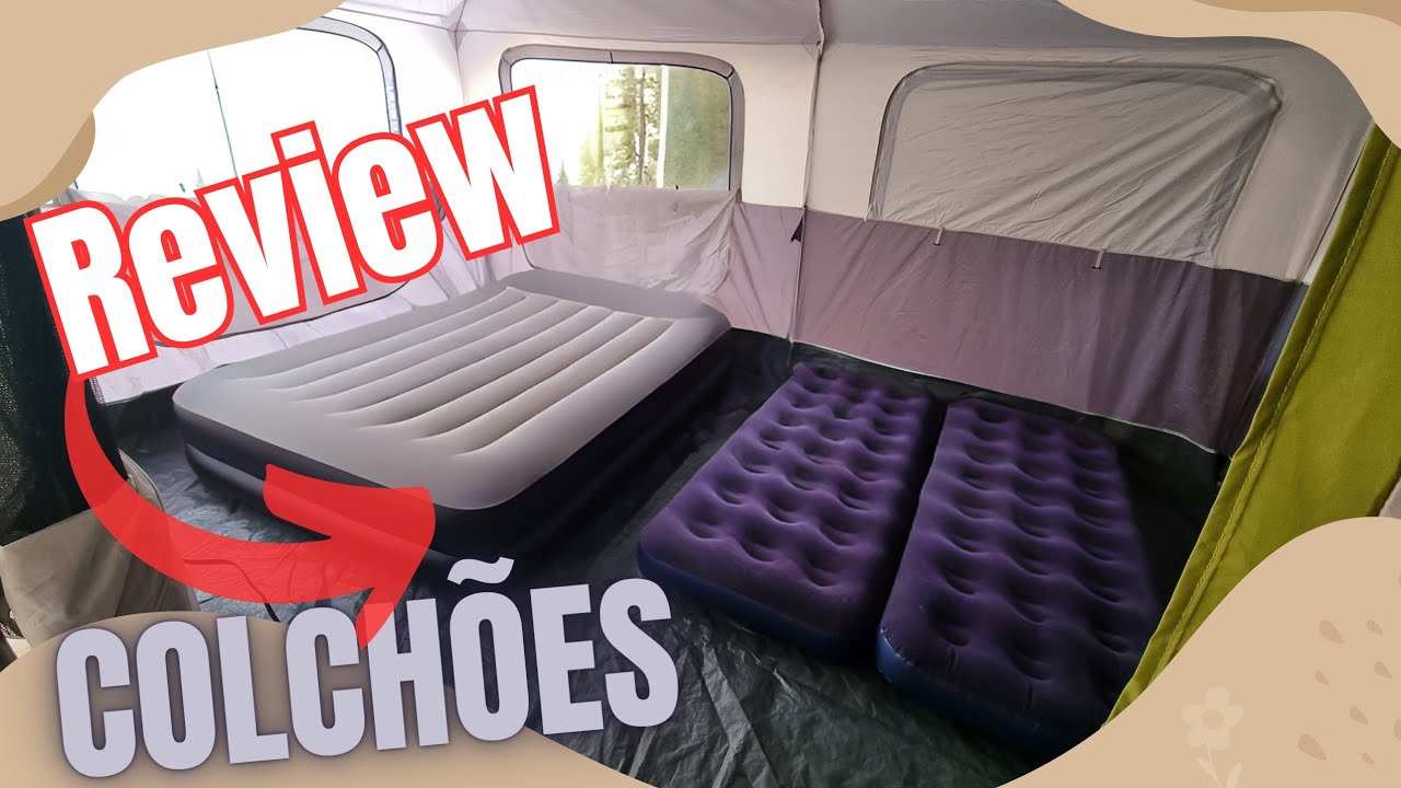 Conforto Inflável: Review do Colchão de Casal Queen Premium e Colchões de Solteiro da Bestway