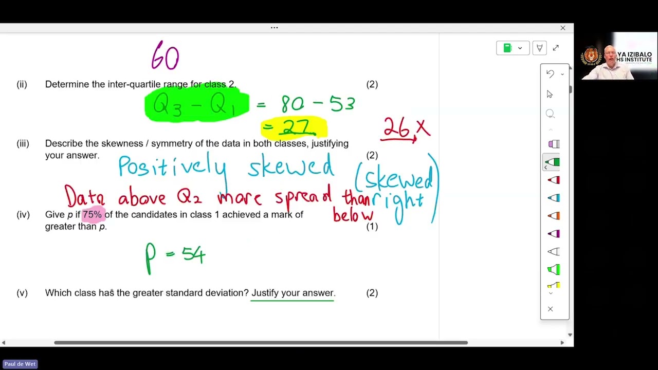 SIMI Grade 12 Paper 2 Finals Revision Session   25 October 2025