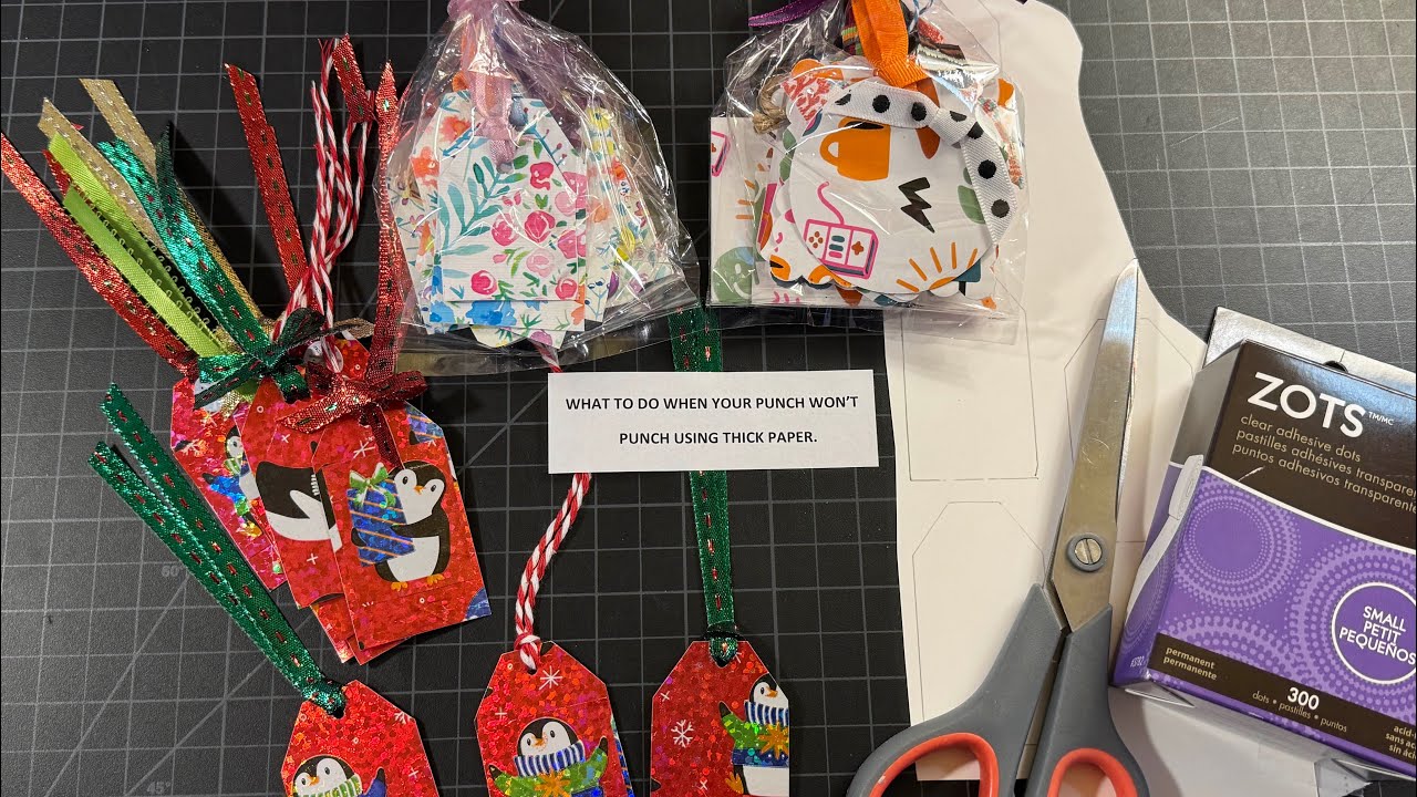 Making My 1st Christmas Gift Using Sweet Baby Shower Gift Paper / Vicki Achard