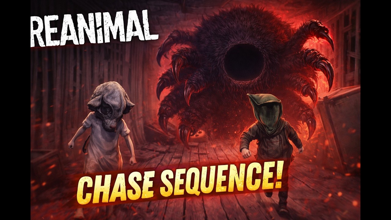 Monster Chase! Can We Escape IT? Reanimal Part-3
