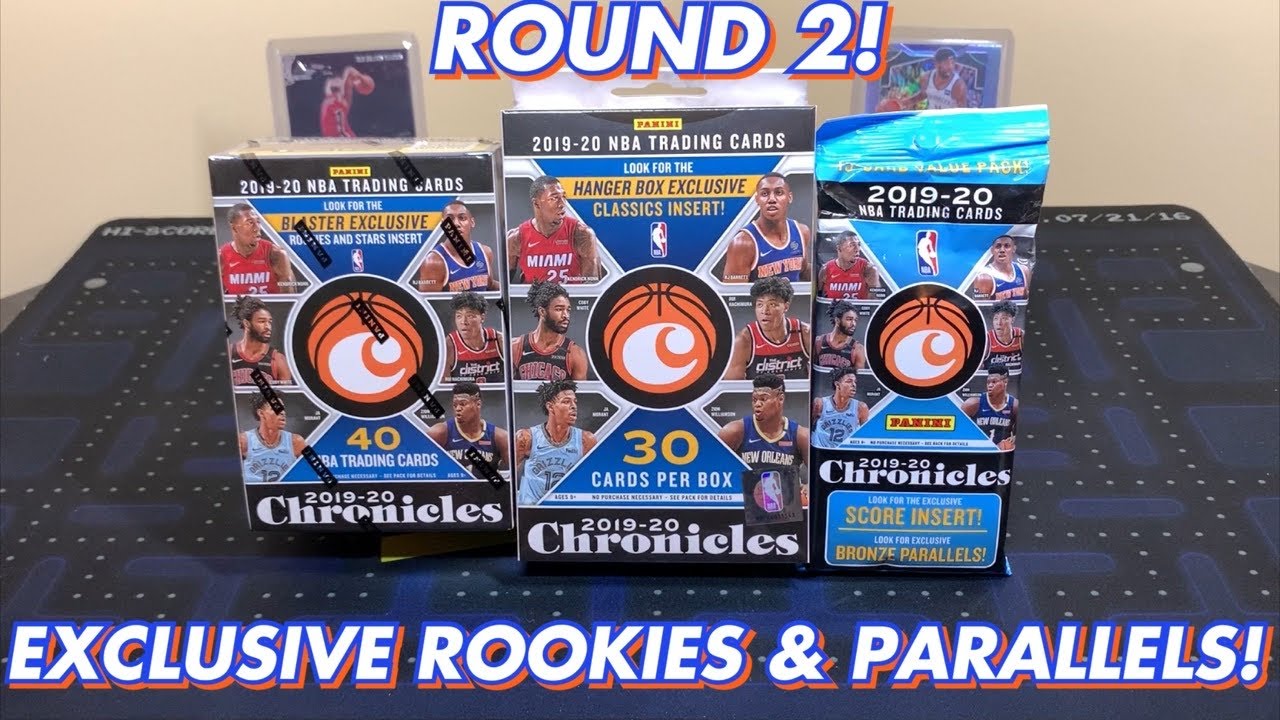 *Round 2!* 2019-20 Panini Chronicles Basketball Retail Blaster, Hanger & Fat/Value Pack/Box Break #2