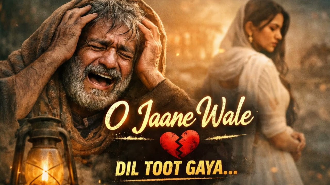 O Jaane Wale 💔 | Heart Broken Sufi Sad Song | Dil Ko Rula Dene Wala Gana