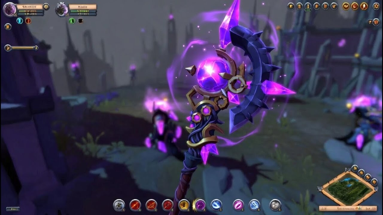 New insane off meta 7 man comp to fight vs. big zergs #albiononline  #albiononlineasia