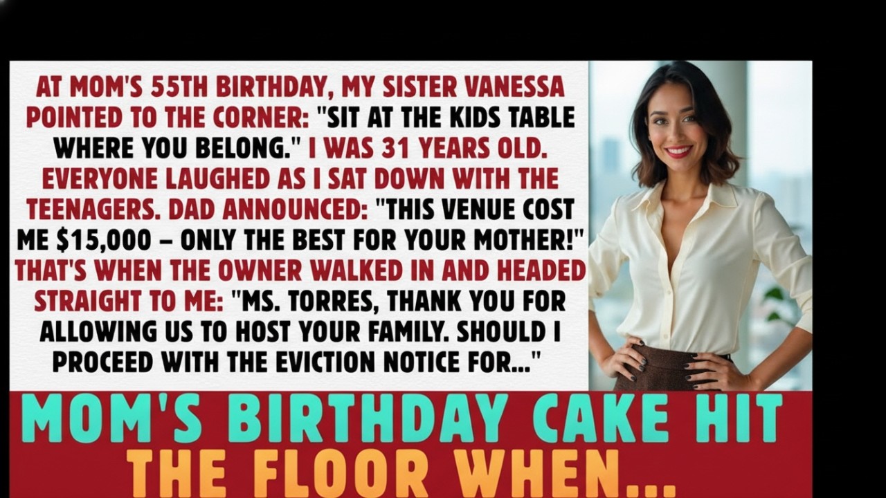 At Mom's Birthday, They Sat Me With Kids “ Until The Venue Owner Called My Name