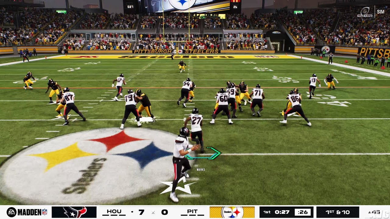 Madden NFL 26 - Houston Texans vs Pittsburgh Steelers - Gameplay (PS5 UHD) [4K60FPS]