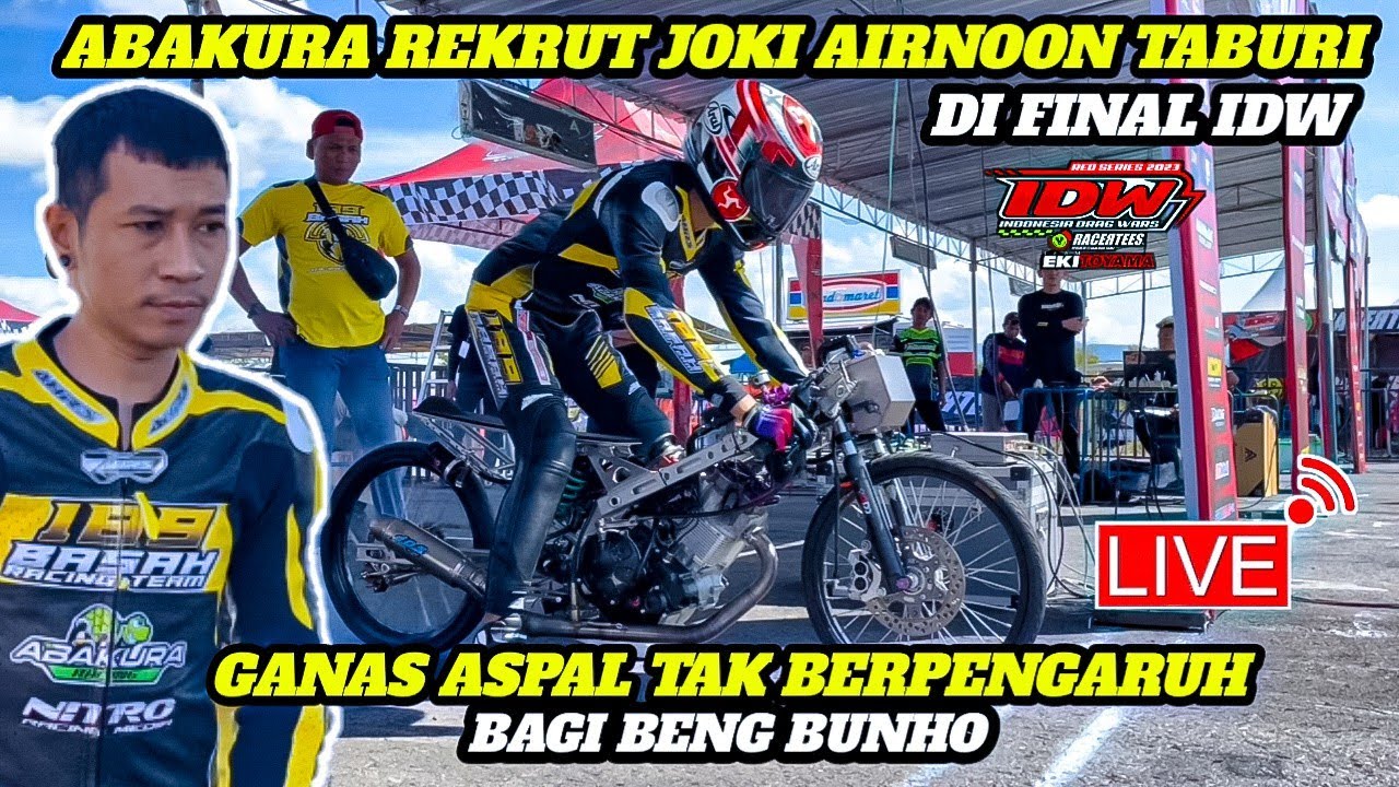 GANAS❗️Begini Jika “MX FFA ABAKURA DINAIKI BENG BUNHO THAILAND” Ngejet ASPAL TAK PENGARUH, FINAL IDW