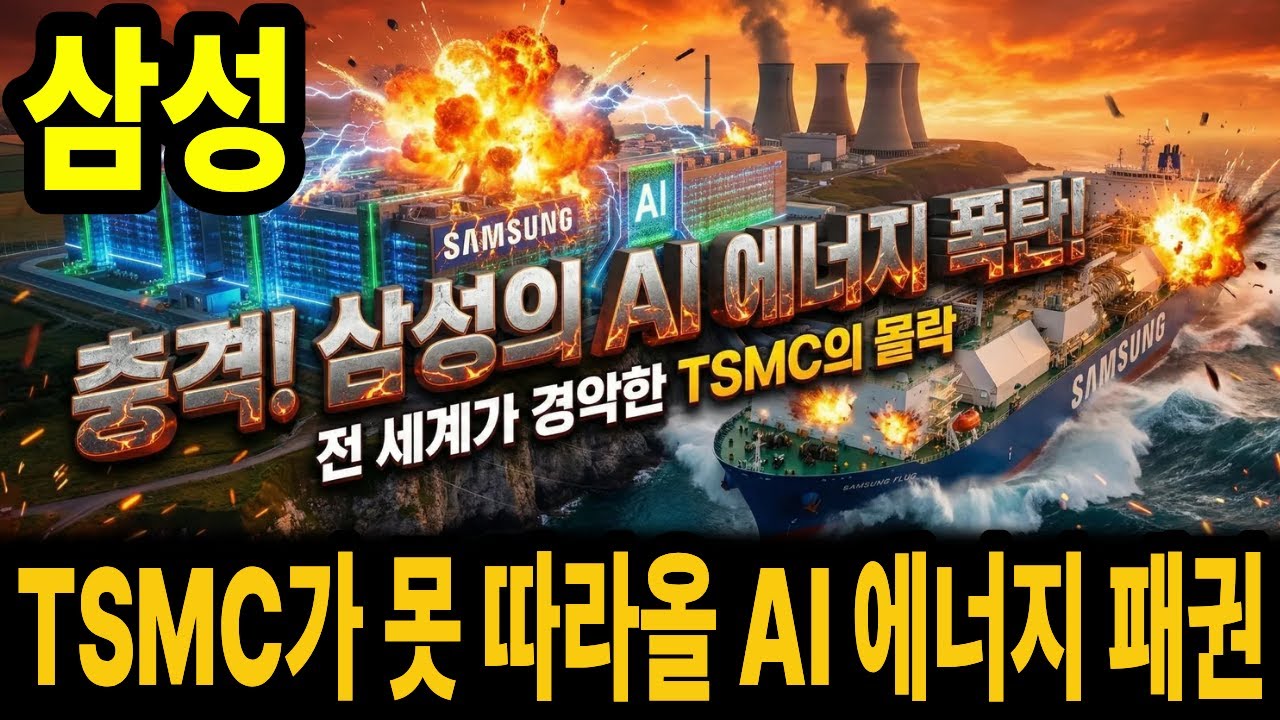 AI 시대의 뇌와 심장, 삼성의 거대 전략 HBM·파운드리부터 LNG·FLNG까지… TSMC가 못 따라올 AI 에너지 패권의 실체
