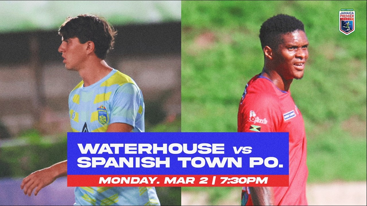 LIVE: Waterhouse FC vs Spanish Town Police FC | Jamaica Premier League Game Week 25