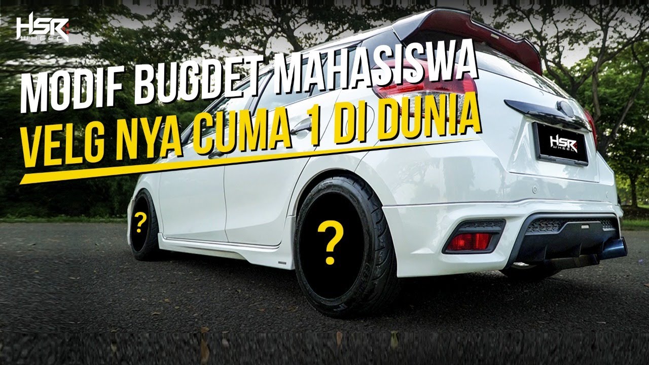 Modifikasi Toyota Yaris Menggunakan Velg Forged HSR