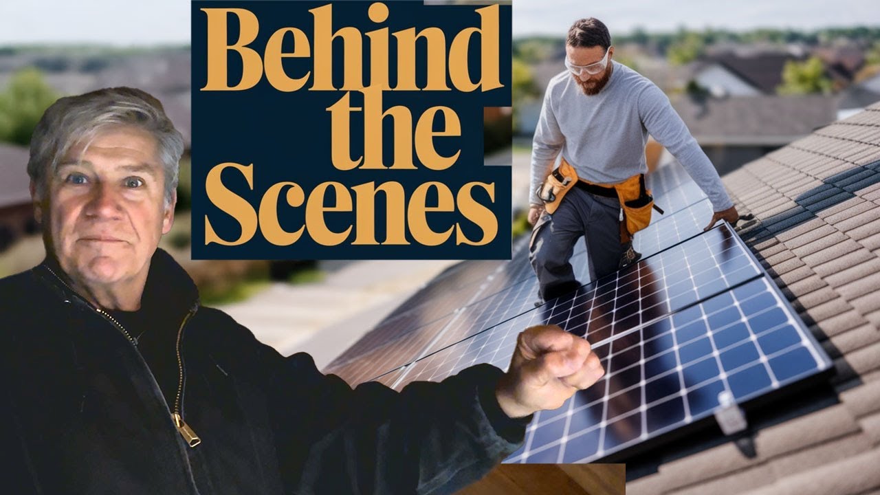 Inside The Secret World of Professional Solar Installation!