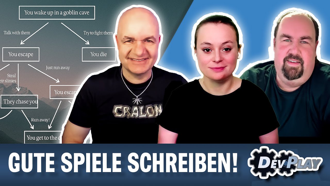 Schreiben für Spiele - Game Writing & Narrative Design - Teil 1