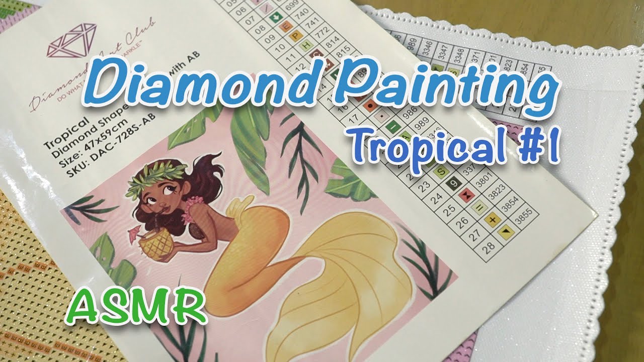 ASMR Diamond Painting [DAC] - Tropical #1
