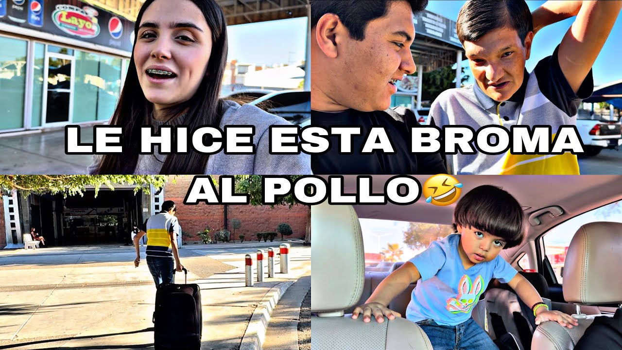 CORRI AL POLLO DE MI CASA Y LO LLEVE A LA CENTRAL DE AUTOBUSES🚍 😂 (BROMA)/MAYVE CASTRO‼️