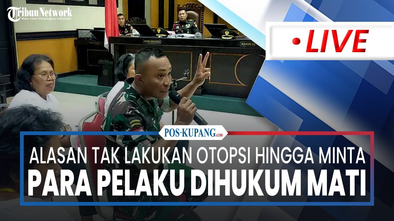 🔴Ayah Almarhum Prada Lucky Beri Alasan Tak Lakukan Otopsi hingga Minta Para Pelaku Dihukum Mati