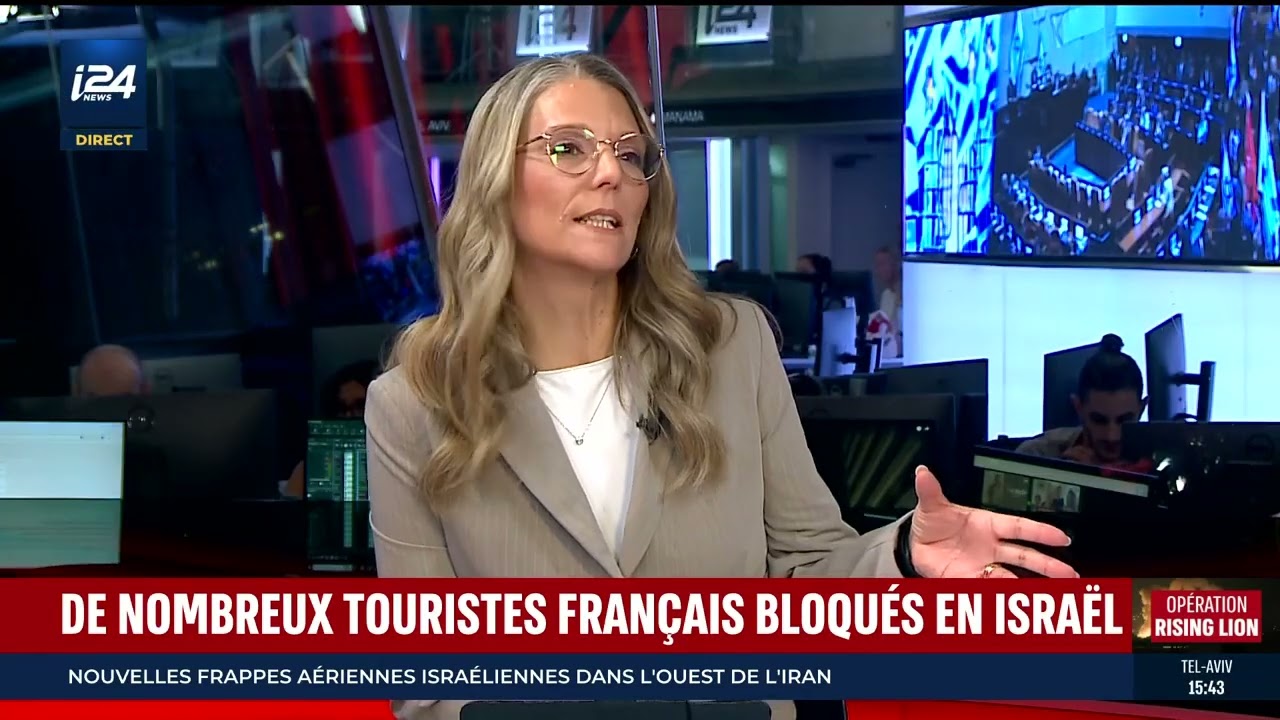 Consul général de France à Tel Aviv, Matthieu Clouvel-Gervaiseau, i24 News - Situation sécuritaire