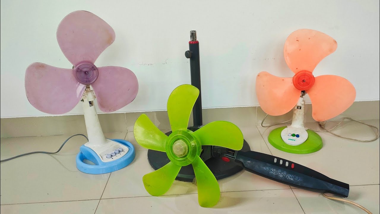 Fan | Mencoba baling baru dan Mengecek Kipas angin yang direparasikan