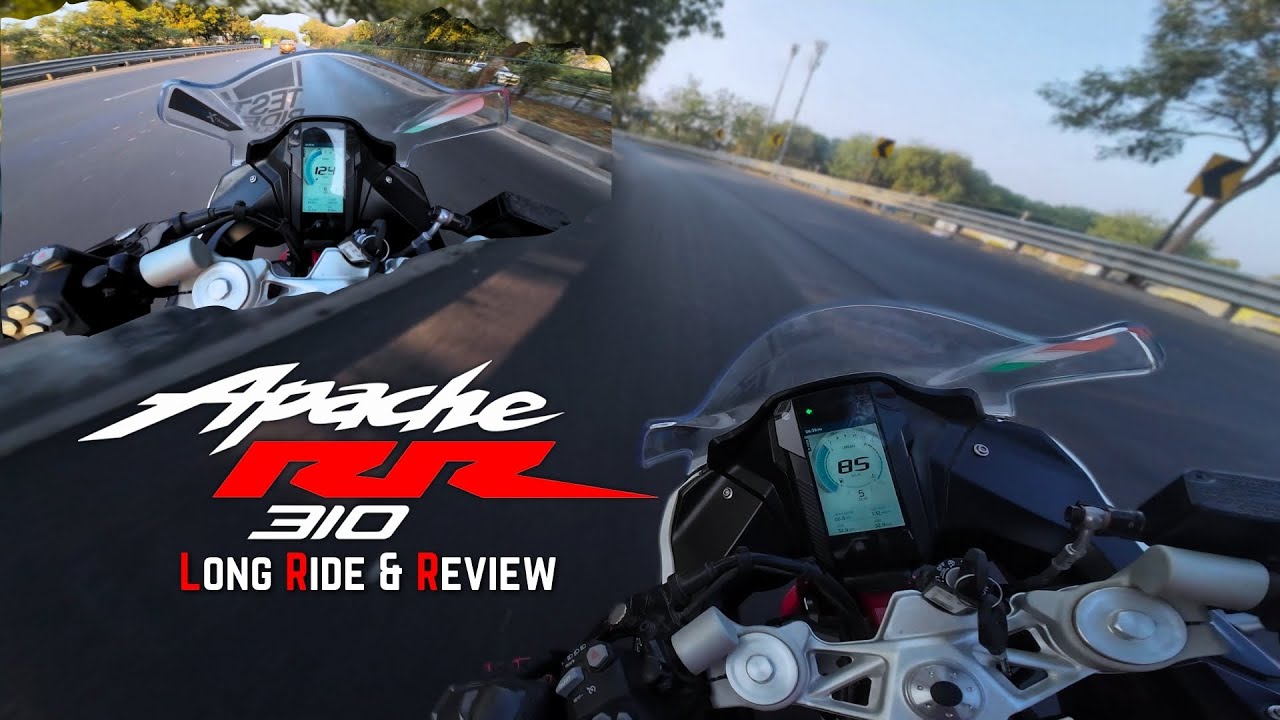 TVS Apache RR310 Long Ride Review 🚀 | Performance, Comfort & Features Tested! | Hindi #apacherr310