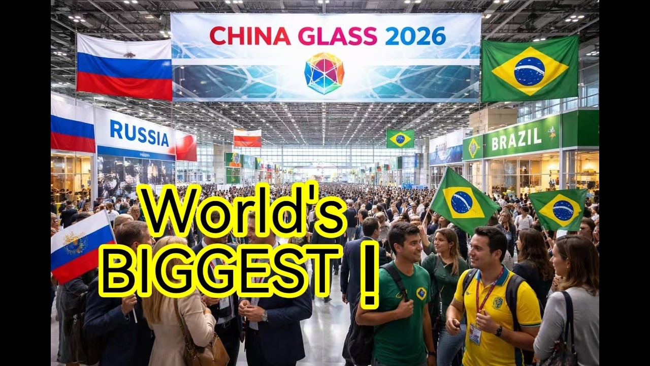 China Glass 2026 Shanghai Vlog: The World's Biggest Glass Expo Tour