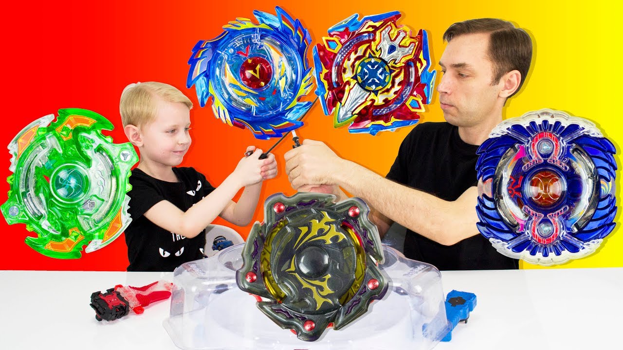 Beyblade Burst. Бейблэйд Берст игрушки. Новые битвы пяти волчков. Кто победит волчок Seig Xcalibur
